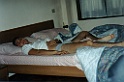 samu a letto